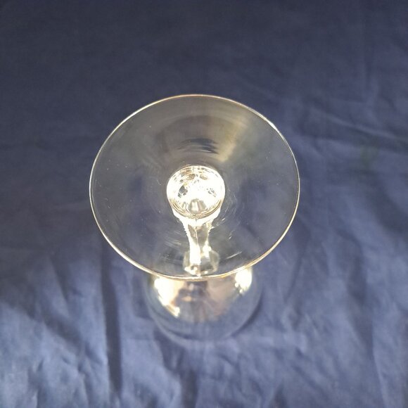 Fostoria Trousseau Water Goblet Platinum Trim Elegant Design For Dining - Picture 9 of 14